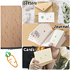 Square Wooden Stamps DIY-WH0546-002-5