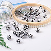 Natural Wooden Beads WOOD-TAC0010-05A-5