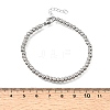 4MM Round 304 Stainless Steel Beaded Bracelets for Man and Women SA-CBAB767-15P-5