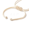 Braided Waxed Polyester Cord AJEW-JB01153-03-3