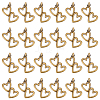 100Pcs Tibetan Style Alloy Pendants TIBEP-PH0001-68-1
