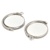 Zinc Alloy Pendant Cabochon Settings X-FIND-NH0001-13B-P-2