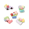 Opaque Resin Cabochon CRES-I050-01-2