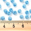 Baking Paint Glass Seed Beads SEED-A032-02G-4