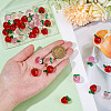 36Pcs 4 Styles Transparent Acrylic Pendants OACR-ME0001-27-3