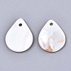 Natural Freshwater Shell Charms X-SHEL-S276-114-2