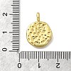 Brass with Enamel Pendants KK-D295-31G-4