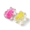 Transparent Acrylic Beads X-OACR-A027-11-3