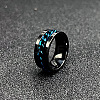 304 Stainless Steel Rotatable Chain Finger Rings for Men FS-WG60CA3-46-1