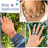 175Pcs 7 Colors Handmade Evil Eye Lampwork Beads EGLA-TA0001-32-9