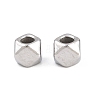 Irregular 304 Stainless Steel Beads STAS-D394-03O-P-1