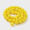 Natural Mashan Jade Beads Strands G-F670-A10-6mm-2