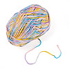 Polyester Fibers Knitting Yarn DIY-TADJ0002-005K-3