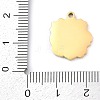 304 Stainless Steel Pendants STAS-F315-07G-04-3