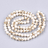 Electroplate Glass Imitation Jade Beads Strands X-EGLA-Q114-4mm-A07-2