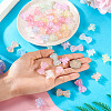 63Pcs 2 Styles Luminous Transparent Acrylic Beads MACR-TA0002-22-7