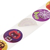 500Pcs Round Halloween Stickers AJEW-S090-03F-3