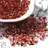 Transparent Baking Paint Glass Seed Beads SEED-P006-02B-08-1