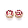 Alloy Enamel Beads ENAM-R055-04-05-RS-2