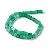 Natural Dyed White Jade Beads Strands G-Q008-C01-01C-3