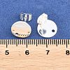 Ion Plating(IP) 304 Stainless Steel Stud Earring Findings STAS-G178-01S-10mm-3