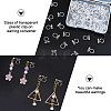 ARRICRAFT 100Pcs 4 Style Resin Clip-on Earring Findings FIND-AR0002-50-4