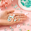 100G Transparent & Opaque Acrylic Beads TACR-TA0001-57C-7