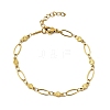 304 Stainless Steel Link Bracelets BJEW-A044-03A-G-4