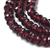 Natural Garnet Beads Strands G-P556-A01-02-4