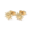 Ion Plating(IP) 304 Stainless Steel Stud Earring for Women EJEW-I285-20G-1