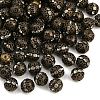 Brass Rhinestone Beads RB-A011-12mm-01AB-NF-2