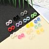 32Pcs 16 Colors Silicone Glitter Thin Ear Gauges Flesh Tunnels Plugs FIND-YW0001-19C-8