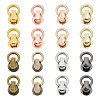 24Pcs 8 Colors Alloy Bag Suspension Clasps FIND-TA0009-98-1
