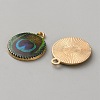 Printed Alloy Enamel Pendants LS-FIND-WH0148-418D-1-2