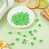 50Pcs Transparent Acrylic Beads TACR-TADJ0001-01B-4