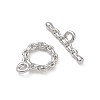Brass Toggle Clasp KK-D289-53B-P-3