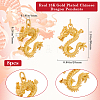 8Pcs Barss Pendants KK-BBC0014-49-2