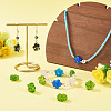 10Pcs Transparent Handmade Bumpy Lampwork Beads LAMP-TADJ0001-48D-6