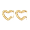304 Stainless Steel Hoop Earrings for Women EJEW-U046-06A-G-4