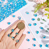 2 Strands Electroplate Glass Beads Strands EGLA-PA0001-01A-3