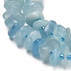 Natural Aquamarine Beads Strands G-Z124-A03-01-4