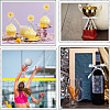 3 Rolls 3 Styles Volleyball Theme Polyester Grosgrain Ribbons OCOR-CP0001-23-5