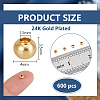 600Pcs 304 Stainless Steel Beads STAS-BC0004-20-2