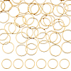 DICOSMETIC 50Pcs 201 Stainless Steel Linking Rings STAS-DC0015-15-1