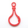 Bulb Shaped Plastic Lobster Keychain Clasp Findings KEYC-A022-M-2