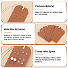 Imitation Leather Earring Organizer Display Cards EDIS-WH0022-34C-4