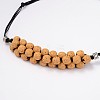 (Jewelry Parties Factory Sale)Lava Rock Beaded Necklaces NJEW-D204-04-2