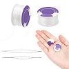 2 Rolls Special Coated Polyester Beading Threads OCOR-NB0002-06A-9