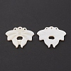 Natural Freshwater Shell Pendants BSHE-E028-14-3