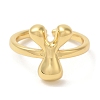 Brass Open Cuff Rings RJEW-U008-06Y-G-2